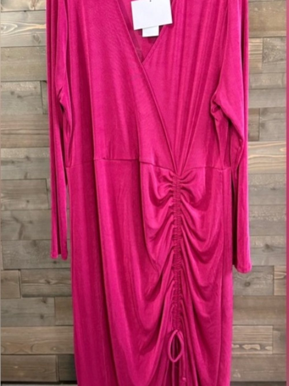 NWT Nina Parker long sleeve maxi dress pink multiple sizes